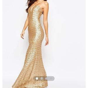 TFNC sequin showstopper dress